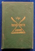 Antiquarian Book, The Water Way To London, a cloth-bound, hardcover, small octavo (18.5cm x 12.5cm