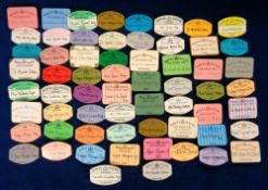 Royal Ascot, a collection of approx. 60 Royal Ascot Enclosure card badges, 1980's onwards, all