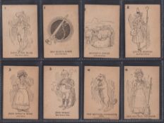 Trade cards, USA, Lion Coffee, Mother Goose (Card Game) (46 cards plus instructions) (a few with