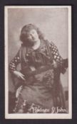 Cigarette card, Alex Jones, Actresses, ANGOOD (Brown front), type card, Florence St John (very