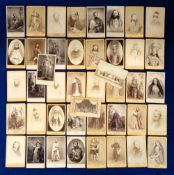 Cartes de Visite, Oberammergau, 1870-71, a collection of 42 cartes de visite of this production of