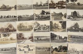 Postcards, Hampshire, a comprehensive collection of 44 Froyle village cards (nr Alton), includes