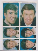 Trade cards, Pop Music, Mirabelle magazine, original 18 January 1964 magazine with the giveaway