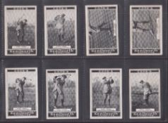 Cigarette cards, Golf, Cope's Golf Strokes (set 32 cards) (approx. 8 fair/ near gd, rest gd)