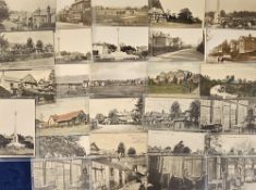 Postcards, Surrey, a collection of approx. 28 cards of Hale nr Farnham, inc. 14 printed cards of The