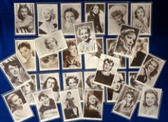 Postcards, Cinema, a selection of approx. 30 female cinema stars published by Picturegoer inc.