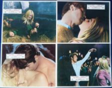 Cinema, Brigette Bardot, a set of 8 oversized, colour, lobby cards advertising the film 'Two Weeks
