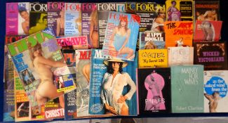Glamour magazines, a collection of approx. 40 1970/80's Adult Magazines, various titles inc.