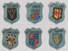 Trade cards, J Briggs, Leeds, 'Play-Up' sporting cards, a superb collection of 44 shield-shaped