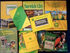 Norwich City, books and publications, a collection of 11, including Handbooks 1947/48, 1955/56 (50th