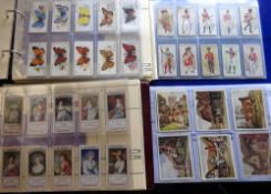 Cigarette cards, large collection, all Players issues in 3 modern albums and a few loose in