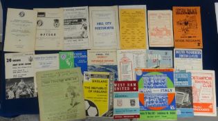 Football Programmes,and ephemera, selection of 20 various items, mainly programmes and a couple
