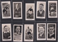 Cigarette cards, 2 sets J Sinclair English & Scottish Football Stars including Dixie Dean, Major