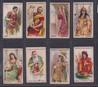 Cigarette cards, Slamon & Gluckstein Shakespearian Series, 8 cards 9,12,14,15,17,19,21,22 (gen