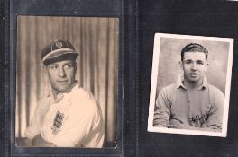 Football Photographs, 2 photos of Portsmouth FC players Jack Froggatt in England Colours, and