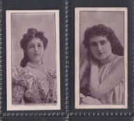 J & E Kennedy, Beauties FECKSA, 2 type cards Handbook ref H58, Picture 58, number 16 (gd/vg) and