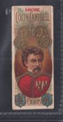 Cigarette card, Robinson & Barnsdale, Colin Campbell Advert card type card (gd)