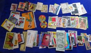 Trade cards, interesting selction approx 100 cards many overseas issues noted Including Rekord