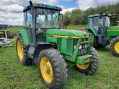 John Deere 7210 Cab Tractor 'Runs & Operates' - 9,394 Hours on Meter, 4x4, Corner Post Exhaust,