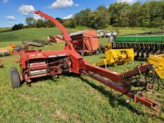 New Holland FP240 Forage Harvester - Metal Alert 3, Tandem Axle, Big 1000 pto, SN# 22040 -- Item
