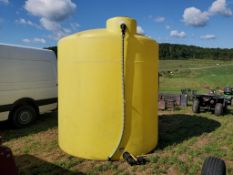 Poly Tank - 3000 Gal, With Valve, -- Item Located @ 187 Marteeny Rd. Somerset, PA. 15501, For More