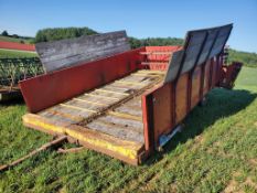 Richardton SF16 Dump Station - 10ft x 16ft, Hydraulic Drive, -- Item Located @ 187 Marteeny Rd.