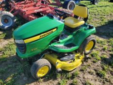 2013 John Deere X320 Riding Tractor 'Runs & Operates' - 339 Hours on Meter, 48