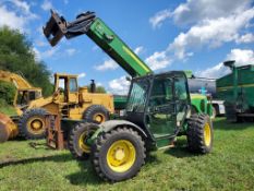 John Deere 3420 Telehandler 'Runs & Operates' - 5,420 Hours on Meter, Erops, Fenders, Bucket,