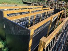 Hay / Grain Feeder - 12ft, Goat Hay / Grain Feeder, Poly Trough -- Item Located @ 187 Marteeny Rd.