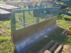 Degelman Silage Blade - 11ft, Hydraulic Lift, Hydraulic Angle, With Subframe, John Deere & Case IH