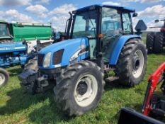 New Holland TL100A Cab Tractor 'Runs & Operates' - 3,161 Hours on Meter, 4x4, Front Weights, Corner