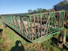 Stoltzfus Double Feeder Wagon - 26ft, Headlocks, Dolly Wheel, -- Item Located @ 187 Marteeny Rd.