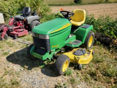 John Deere GX345 Riding Tractor 'Runs & Operates'