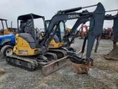 2014 Deere 35G Mini Excavator 'Runs & Operates'
