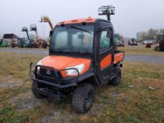 2019 Kubota RTV X1100C Utility Vehicle 'Runs & Operates'