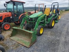 2023 John Deere 2025R Compact Loader Tractor 'Runs & Operates'