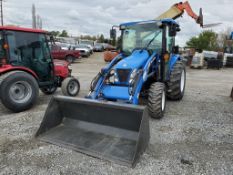 2007 New Holland TC40DA Cab Compact Tractor Loader Backhoe 'Runs & Operates'