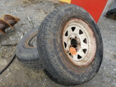 Trailer Tires On Wheels