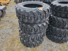 Forerunner SKS1 Skid Steer Tires 'Set of 4 - New'