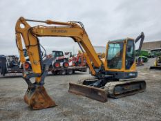 2017 Hyundai Robex 80CR-9 Midi Excavator 'Ride & Drive'