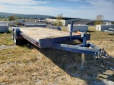 2006 Burkholder Skid Steer Trailer 'Title in the Office'