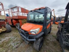 2013 Kubota RTV X1100C Utility Vehicle 'Elite Ride & Drive'