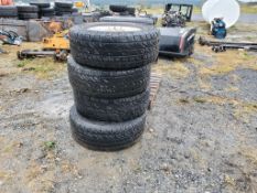 Tires On Wheels 'Set of 4'