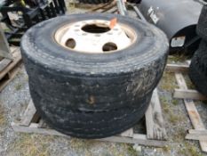 Tires On Wheels 'By the Piece x 2'