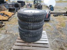 Trailer Tires On Wheels 'Set of 4 - New '