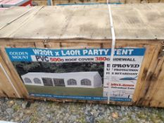 Gold Mountain P2040 Party Tent 'NEW'