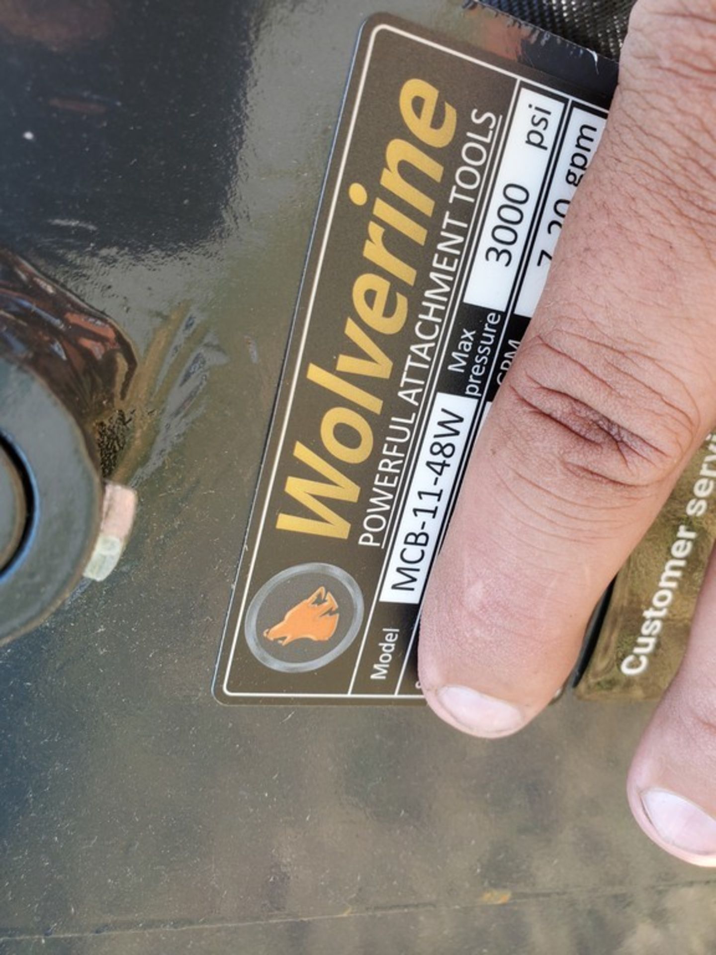 Wolverine MCB-11-48W 4in1 Bucket 'NEW' - Image 3 of 4