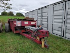 Hagedorn 275 Manure Spreader