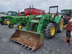 John Deere 6420 Loader Tractor 'Runs & Operates'
