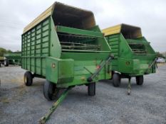 John Deere 716A Forage Wagon